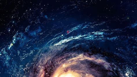 Abstract design of a galaxy Wallpaper 4k Ultra HD ID:3823