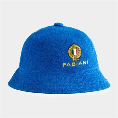 Towelling bucket hat offer at Fabiani