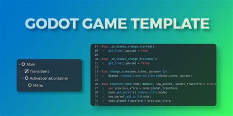 Godot Game Template - Open Source Agenda