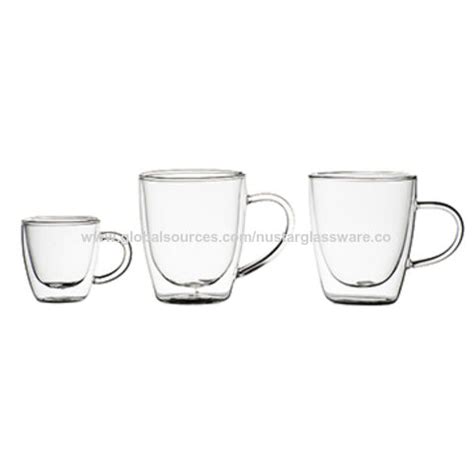 Buy Wholesale China Double-wall Borosilicate Glass Coffee Mug Or Tea ...