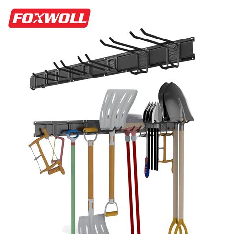 garden tool organizer wall organizer with hooks - FOXWOLL