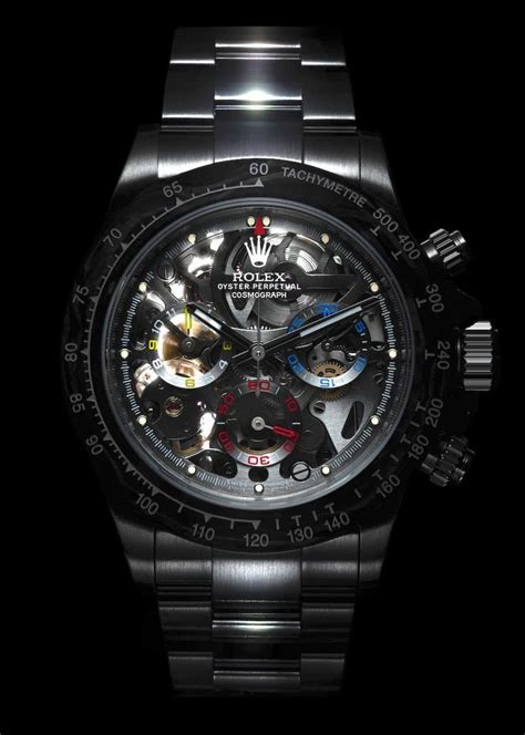 The World’s First Skeleton-Dial Rolex Daytona Was Made for a Formula 1 Champion - Maxim | Luxury ...