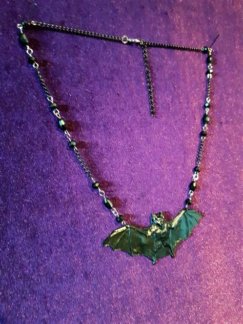 Vampire Bat Necklace