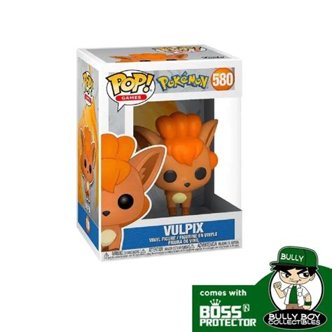 Funko POP! Games - Pokemon - Vulpix 580 With Boss Protector hydralazine ...