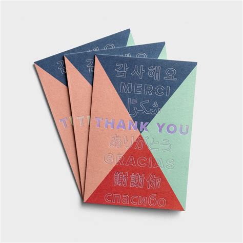 3 Christian Thank You Cards - Languages - Noteworthy | Cards