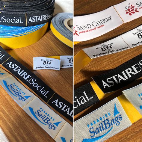 Custom Woven Self-Adhesive Labels (peel & stick!) – Custom Labels 4 U