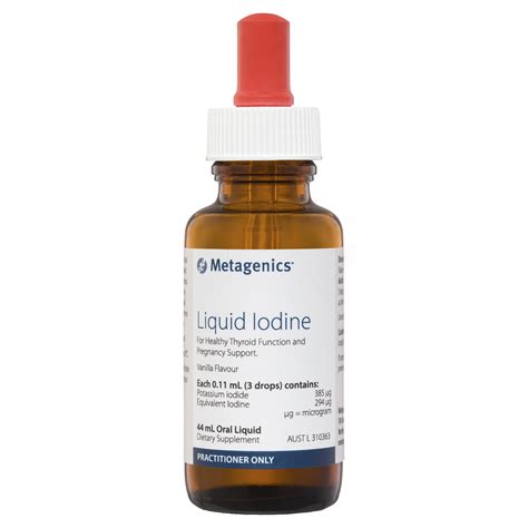 Liquid Iodine - Mullen Health