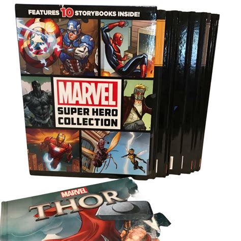 10 Book Box Set Marvel Super Hero Collection VGC(s)