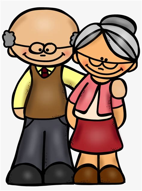 Breakfast Clipart Grandparent - Grandparents Day To Color Transparent ...