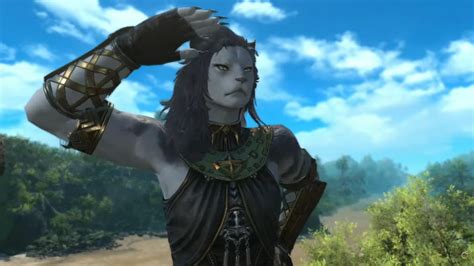 FFXIV: A First Look at Female Hrothgar