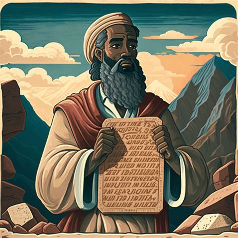 Moses and Ten Commandments Stock Images - Progressive Church Media