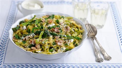 BBC Food - Recipes - Braised Savoy cabbage with bacon