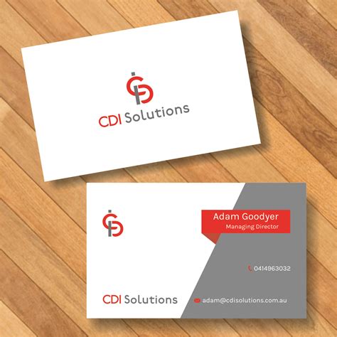 Business Business Card Design for CDI Solutions by rhalder4 | Design ...