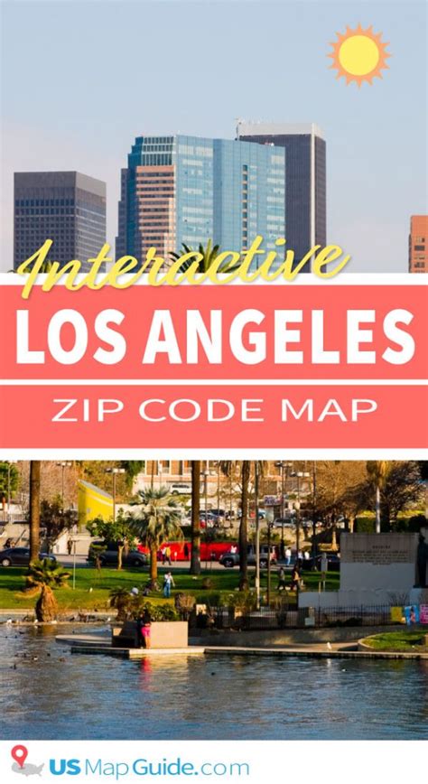 Los Angeles CA Zip Code Map [Updated 2022]