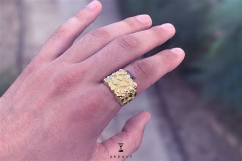 Large Nugget Ring | Uverly