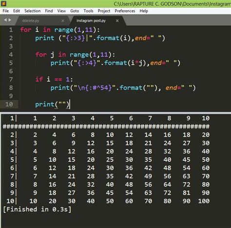 🐍 Python code snippet to display... - Cool Python Codes