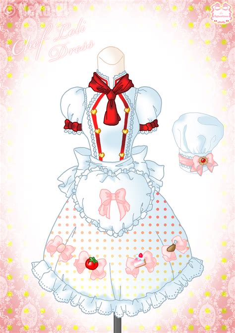 Chef Loli Dress by Neko-Vi.deviantart.com on @DeviantArt Dress Drawing ...