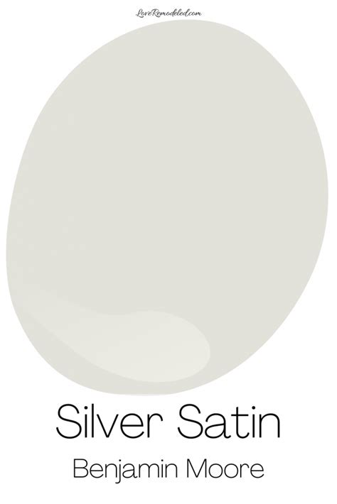 Benjamin Moore Silver Satin