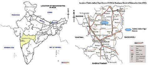 Location of Maharashtra State, Chandrapur district and the... | Download Scientific Diagram