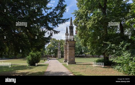 castle park merseburg Stock Photo - Alamy