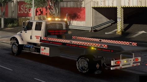 CXT Flatbed Tow Truck [Add-On Replace FiveM ELS Non-ELS] , 43% OFF