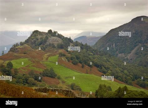 Castle Crag, Lake District View Stock Photo - Alamy