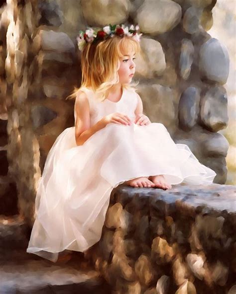 Cute Arts | Painting of Kids, Woman, Objects
