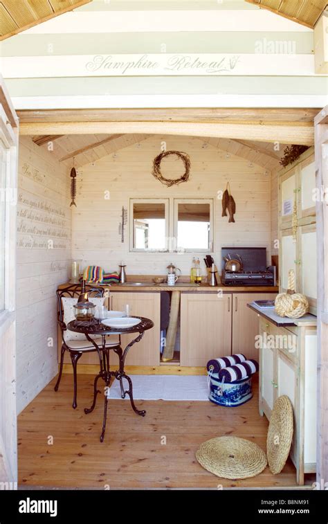 Beach hut interior hi-res stock photography and images - Alamy