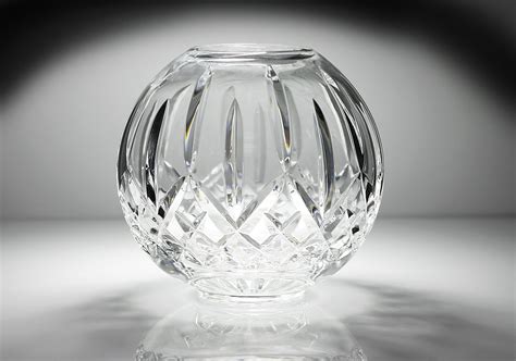 Waterford Crystal Rose Bowl, Lismore, Cut Glass, Centerpiece, 6 Inch ...