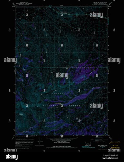 Lima montana map hi-res stock photography and images - Alamy