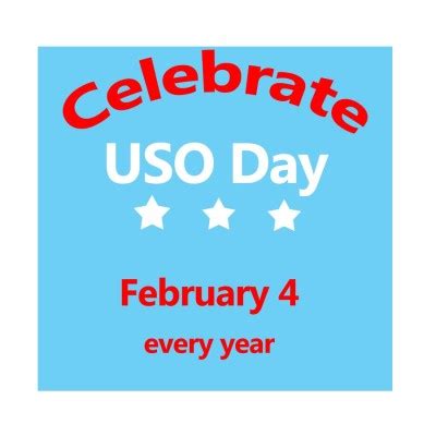 Celebrate USO Day Every February 4 | NonStop Celebrations