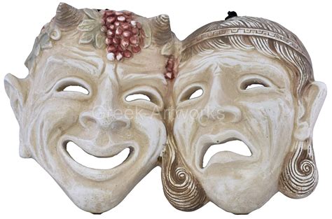 Greek Comedy Masks