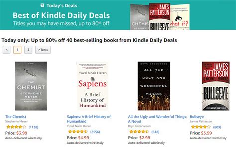 Up to 80% off 40 Best Selling Kindle eBooks Today Only | The eBook Reader Blog