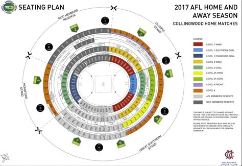 Mcg Seating Plan Map - Map Of Stoney Lake