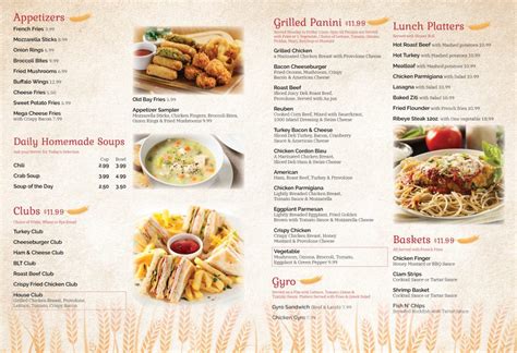 Menu - Georgetown Family Restaurant