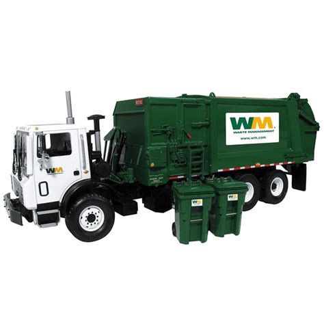 Waste Management Toy Garbage Truck - W&M Waste Management Toy Trash ...