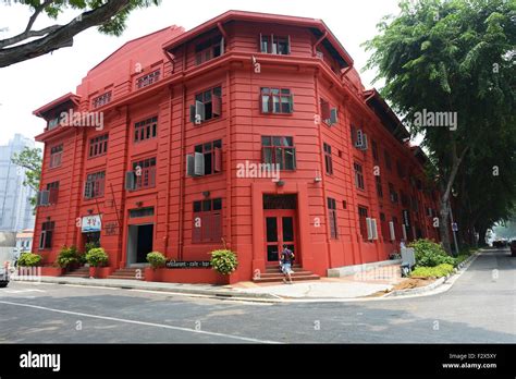 The Red Dot Design museum in Singapore Stock Photo - Alamy