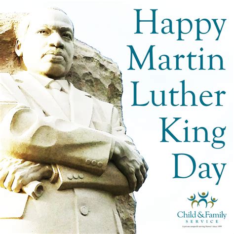 Child & Family Service | Happy MLK Day!