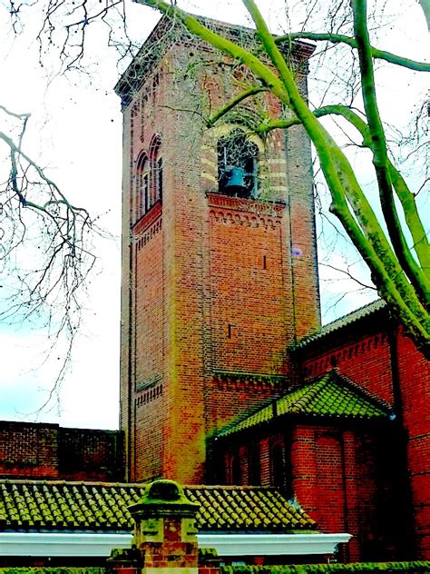 Views of Golders Green Cemetery, London