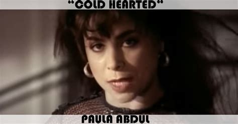 "Cold Hearted" Song by Paula Abdul | Music Charts Archive