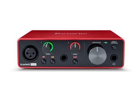 Focusrite Scarlett Solo (3rd Gen) | Global Dj Shop