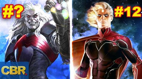 Marvel: Most Powerful Cosmic Characters Ranked - YouTube