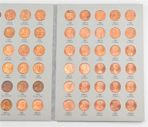 Collection of Memorial Lincoln Cents in Album - Great Starter Collection | Property Room