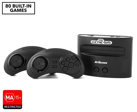 SEGA Genesis Classic Game Console w/ 80 Built-In Games | Mumgo.com.au