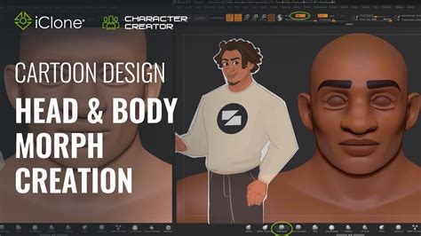 Fast Cartoon Design #1 - Head & Body Morph Creation in Character Creator 3 - by Luis Duarte ...