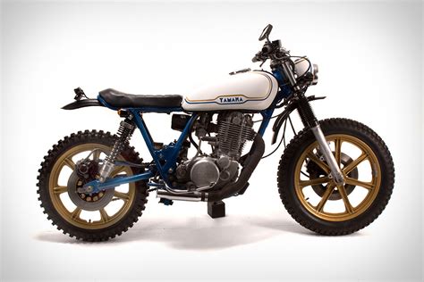 Vintage Steele 1978 Yamaha SR500 Motorcycle | Uncrate