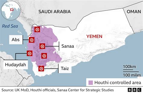 US and UK strikes target Houthi rebels in Yemen