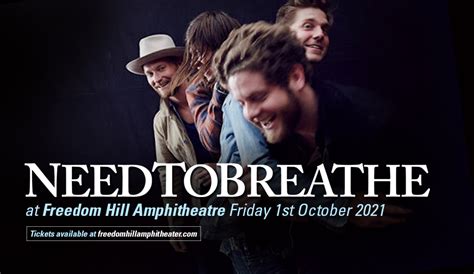 Needtobreathe Tickets | 1st October | Michigan Lottery Amphitheatre at Freedom Hill