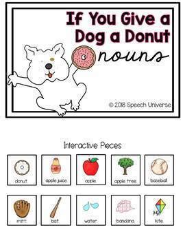 If You Give A Dog A Donut Mini Book Companion by Speech Universe