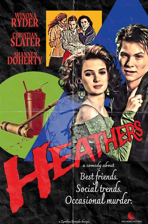 Heathers vintage Style Poster - Etsy